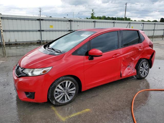 HONDA FIT EX 2016 red  gas JHMGK5H78GX004644 photo #1