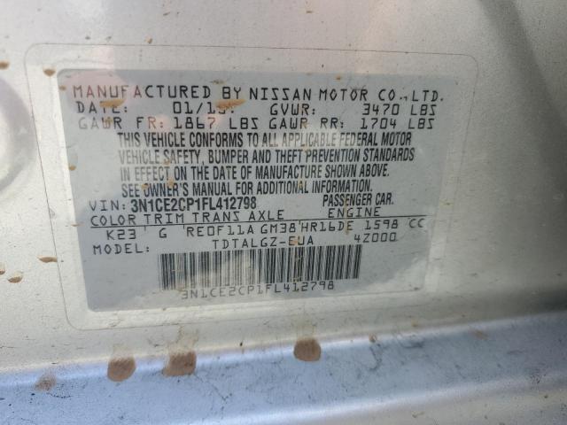 2015 NISSAN VERSA NOTE - 3N1CE2CP1FL412798