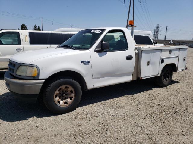FORD F250 1998 white pickup gas 1FTPF27L8WKB77028 photo #1