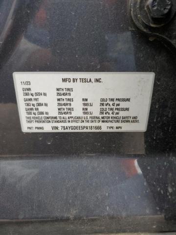 2023 TESLA MODEL Y - 7SAYGDEE5PA181666