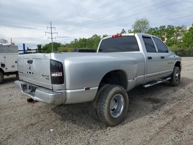 DODGE RAM 3500 S 2006 silver crew pic diesel 3D7MX48C36G126236 photo #4