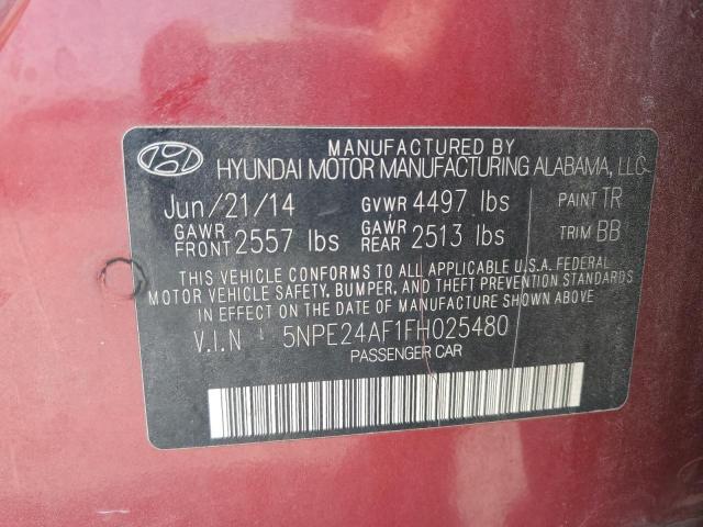 2015 HYUNDAI SONATA SE - 5NPE24AF1FH025480