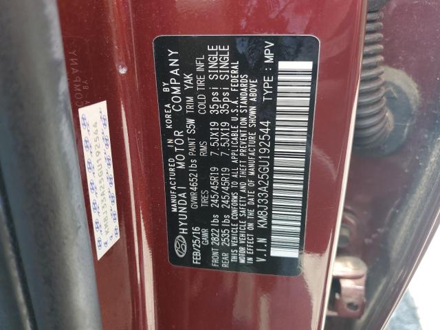 2016 HYUNDAI TUCSON LIM - KM8J33A25GU192544