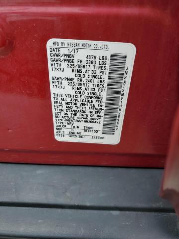2017 NISSAN ROGUE S - JN8AT2MV1HW266492