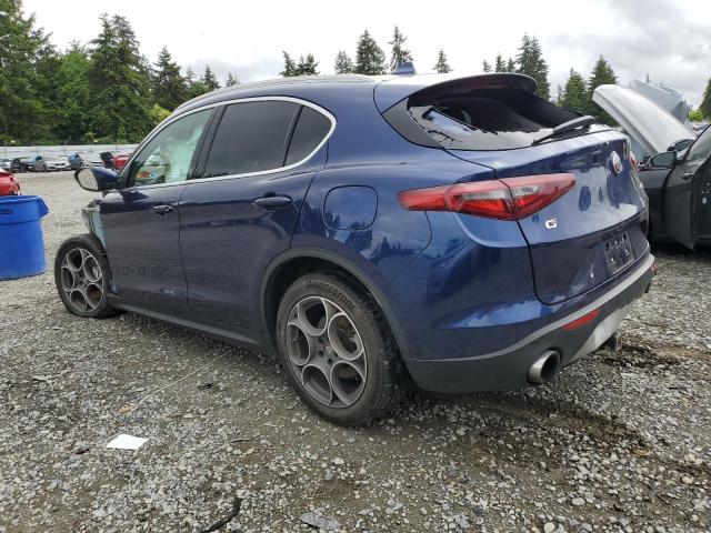 ALFA ROMEO STELVIO 2018 blue  gas ZASFAKAN5J7B70626 photo #3