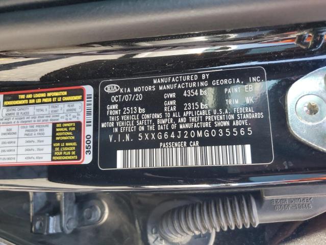 2021 KIA K5 GT LINE - 5XXG64J20MG035565