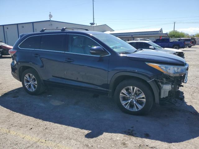 Vin: 5tdzkrfhxgs131205, lot: 56517135, toyota highlander le 20164