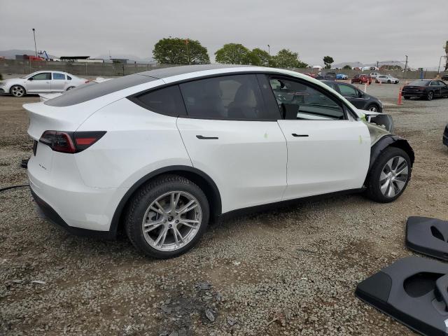 TESLA MODEL Y 2023 white  electric 7SAYGDEE8PA129562 photo #4