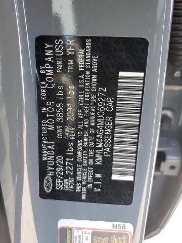 2021 HYUNDAI ELANTRA SE - KMHLM4AG4MU069272