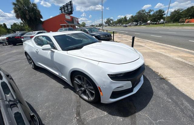 CHEVROLET CAMARO LS 2021 white  gas 1G1FB1RS0M0109877 photo #1