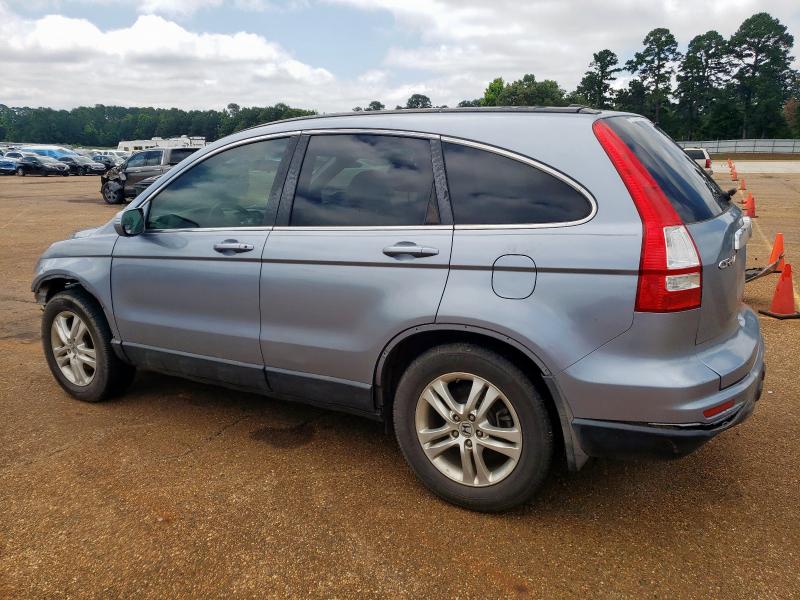 HONDA CR-V EXL 2011 blue  gas 5J6RE3H76BL011687 photo #3