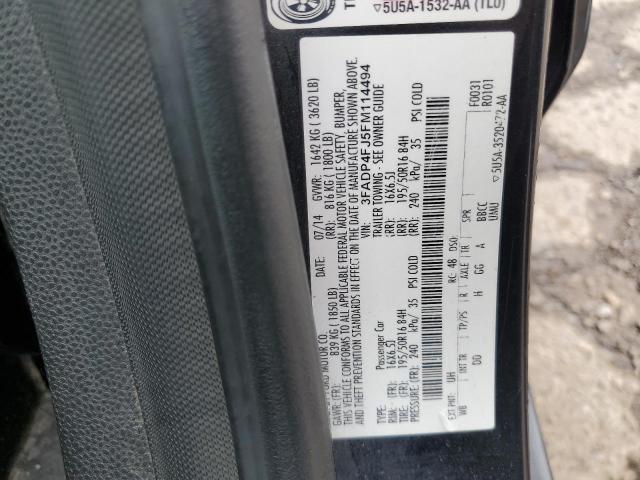2015 FORD FIESTA TIT 3FADP4FJ5FM114494
