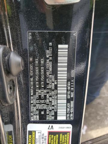 2015 TOYOTA VENZA LE 4T3ZK3BB6FU071502