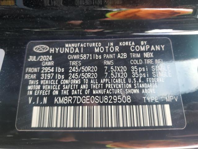 2025 HYUNDAI PALISADE C - KM8R7DGE0SU829508