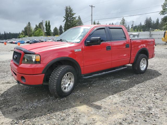 FORD F150 SUPER 2006 red  gas 1FTPW14596KB43759 photo #1