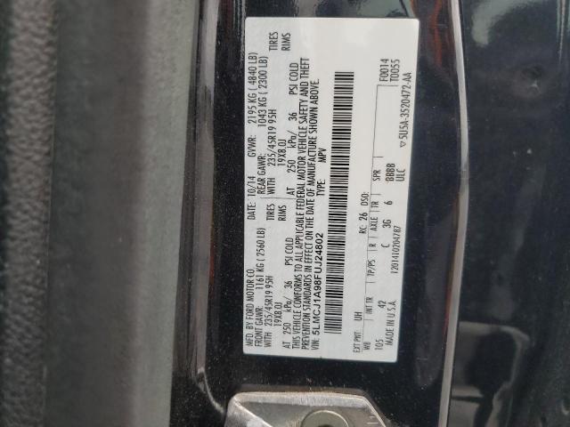 2015 LINCOLN MKC 5LMCJ1A98FUJ24802
