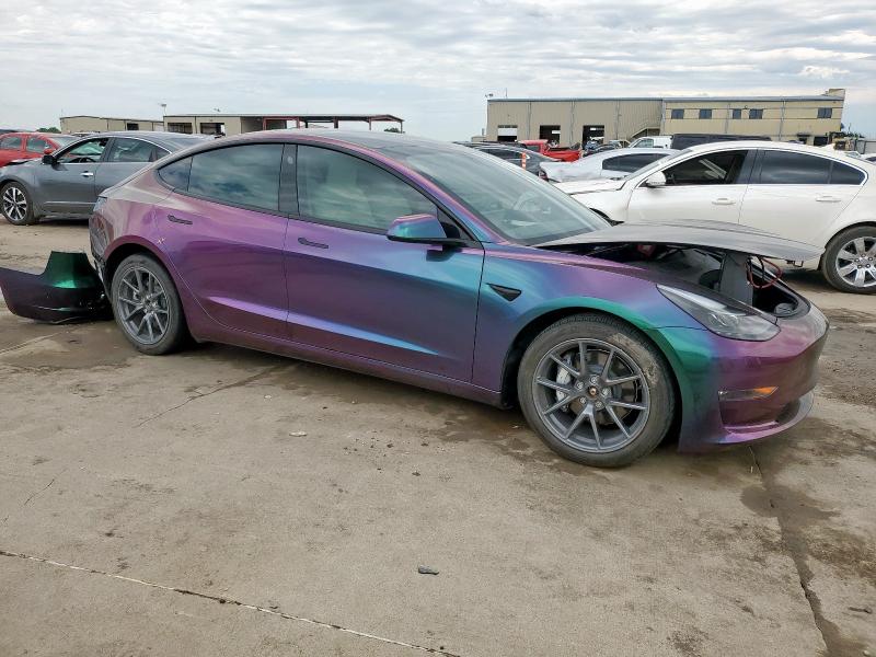 Vin: 5yj3e1eb6nf255114, lot: 57794145, tesla model 3 20224