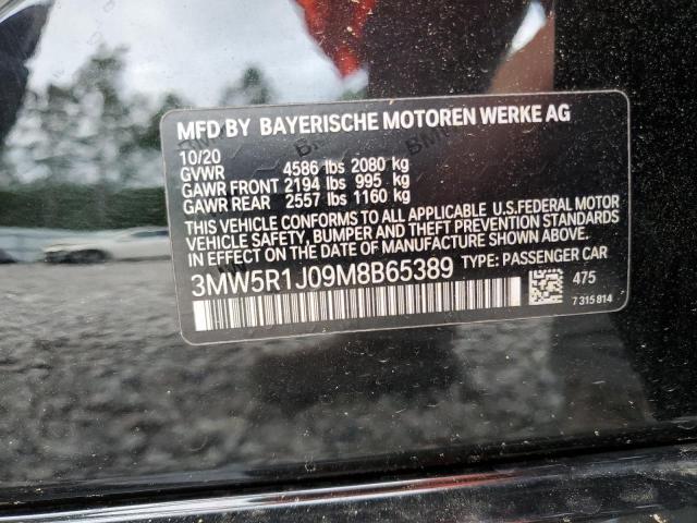 2021 BMW 330I - 3MW5R1J09M8B65389