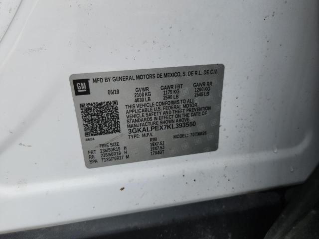2019 GMC TERRAIN SL 3GKALPEX7KL393550