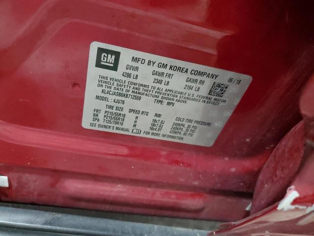 2019 BUICK ENCORE PRE KL4CJASB6KB712559
