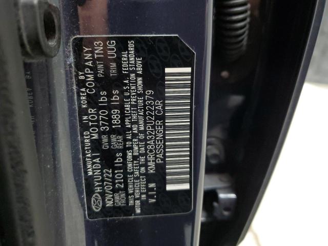 2023 HYUNDAI VENUE SEL - KMHRC8A32PU222379