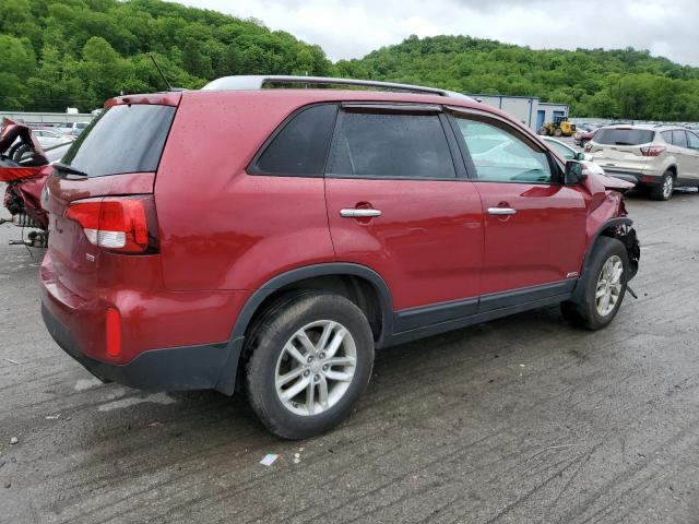 Vin: 5xyktda6xfg656008, lot: 57997325, kia sorento lx 20153
