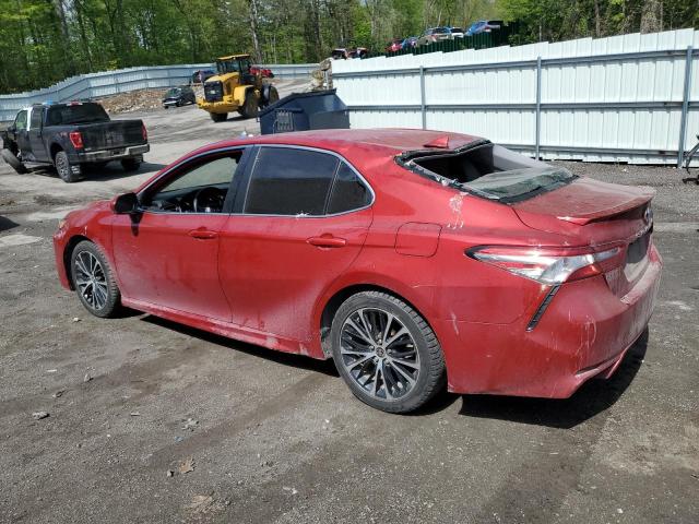 TOYOTA CAMRY SE 2020 red  gas 4T1M11AK6LU376831 photo #3