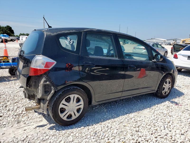 HONDA FIT 2011 black  gas JHMGE8H33BS003123 photo #4