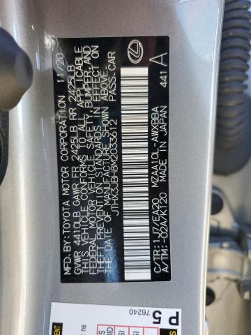 2021 LEXUS UX 200 - JTHX3JBH8M2033612