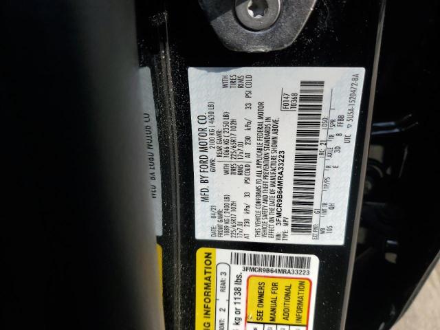 2021 FORD BRONCO SPO - 3FMCR9B64MRA33223