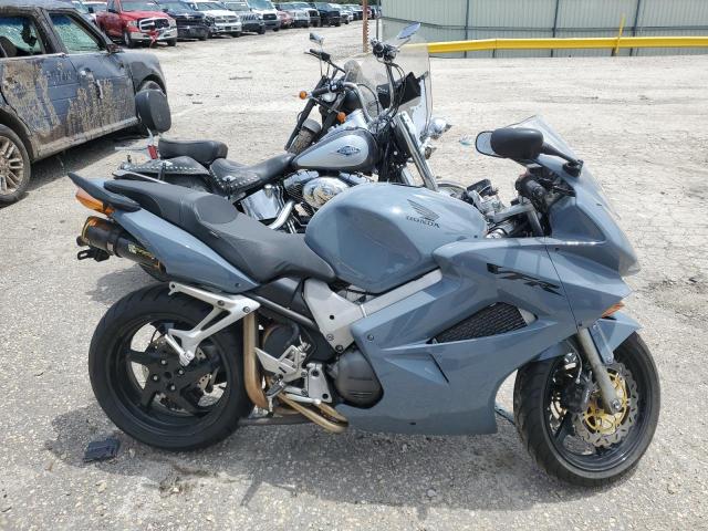 HONDA VFR800 2002 charcoal racer gas JH2RC46122M400442 photo #1