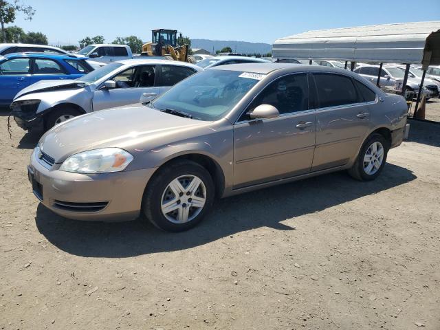 CHEVROLET IMPALA LS 2007 tan  flexible fuel 2G1WB55K579270541 photo #1