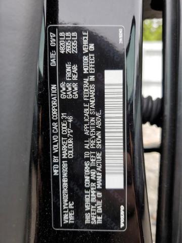 2017 VOLVO S60 PREMIE LYV402TK8HB149281