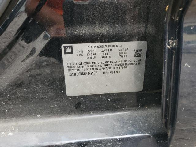 2017 CHEVROLET SONIC PREM 1G1JF5SB6H4142137