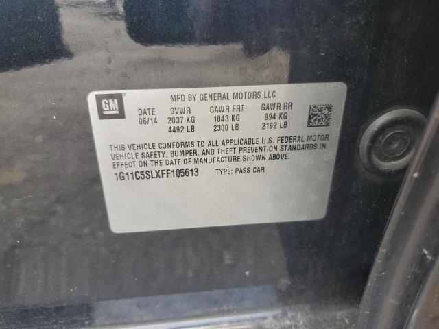 2015 CHEVROLET MALIBU 1LT 1G11C5SLXFF105613
