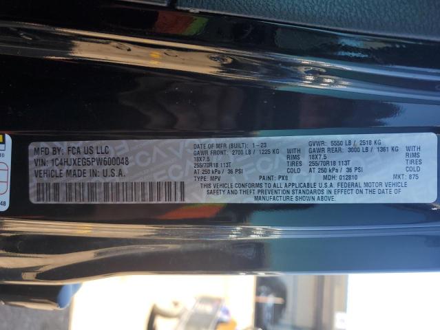 2023 JEEP WRANGLER S - 1C4HJXEG5PW600048