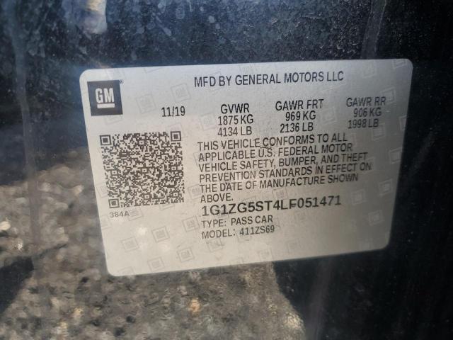 2020 CHEVROLET MALIBU RS - 1G1ZG5ST4LF051471