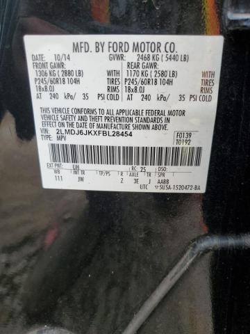 2015 LINCOLN MKX 2LMDJ6JKXFBL28454