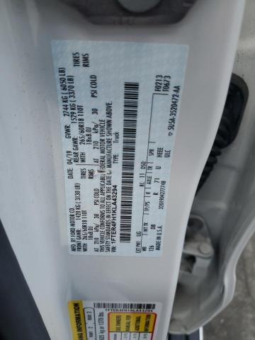 2019 FORD RANGER XL - 1FTER4FH1KLA43294