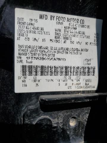 2016 FORD F250 SUPER 1FT7W2B64GEA78613