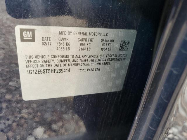2017 CHEVROLET MALIBU LT - 1G1ZE5ST5HF239414