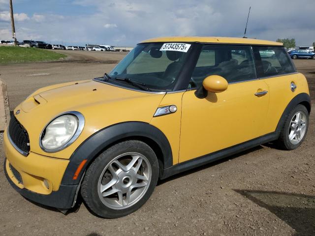 MINI COOPER S 2009 yellow hatchbac gas WMWMF73539TW85832 photo #1