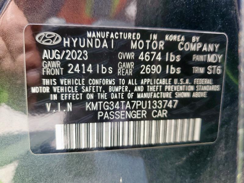 2023 GENESIS G70 BASE KMTG34TA7PU133747
