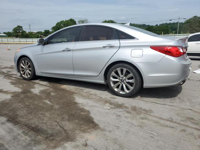 HYUNDAI SONATA SE 2012 silver sedan 4d gas 5NPEC4AC7CH495687 photo #3