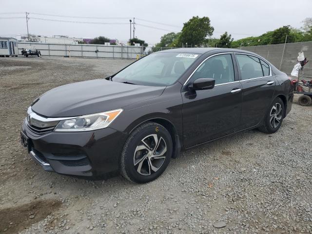 HONDA ACCORD LX 2017 black  gas 1HGCR2F34HA016967 photo #1