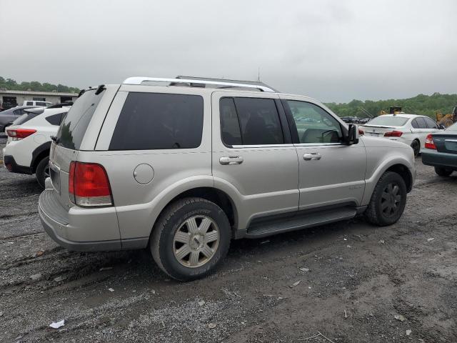 LINCOLN AVIATOR 2003 silver  gas 5LMEU78H73ZJ00165 photo #4