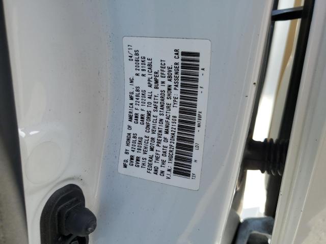 2017 HONDA ACCORD LX - 1HGCR2F30HA221508