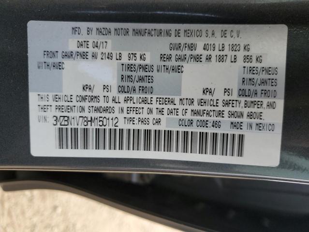 2017 MAZDA 3 TOURING - 3MZBN1V78HM150112