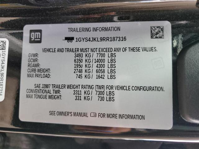 2024 CADILLAC ESCALADE E 1GYS4JKL9RR187316