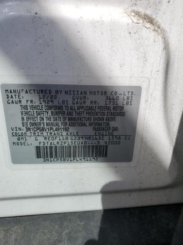 2023 NISSAN KICKS S - 3N1CP5BV1PL491192